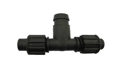 滴灌帶按扣三通