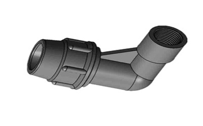 陰螺紋彎頭連接